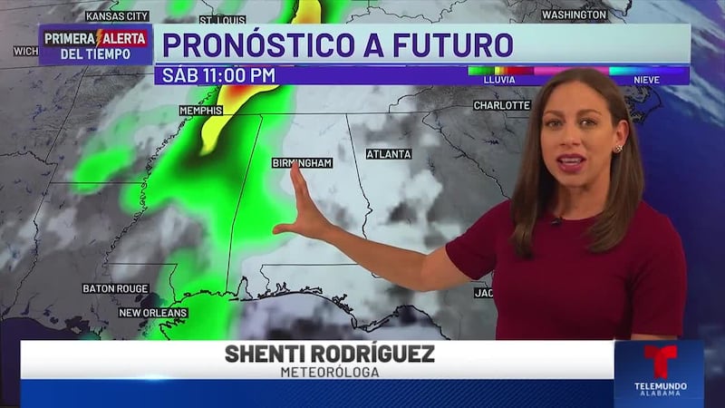Primera Alerta del Tiempo: Lluvias y tormentas para el fin de semana