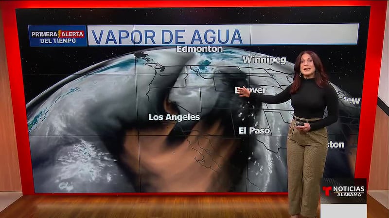 Iriana Guerrero con el pronóstico.