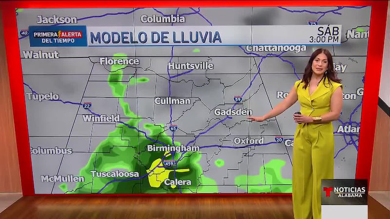 Iriana Guerrero con el pronóstico.