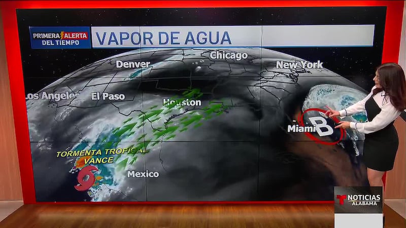 Iriana Guerrero con el pronóstico.