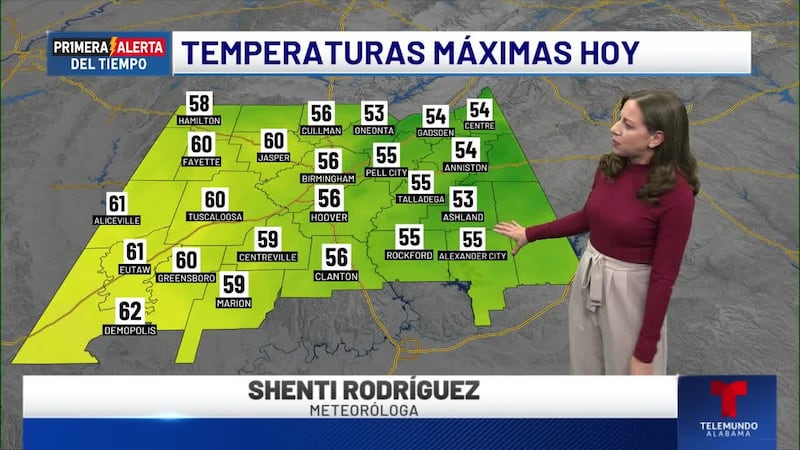 Primera Alerta del Tiempo: Posible escarcha dispersa el viernes en la mañana