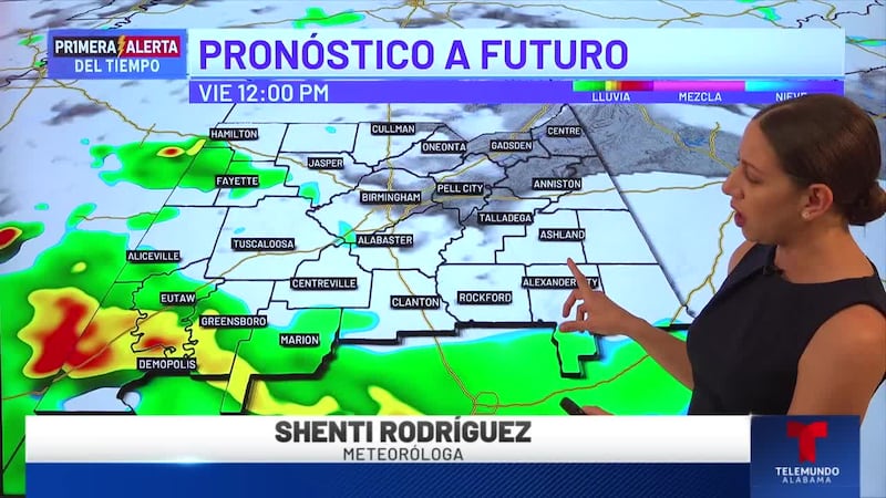 Primera Alerta del Tiempo: Lluvia y algunas tormentas