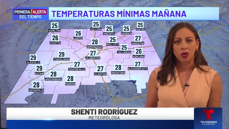 Primera Alerta del Tiempo: Inicio de semana frío