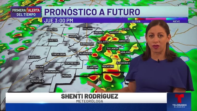 Lluvia y algunas tormentas para hoy