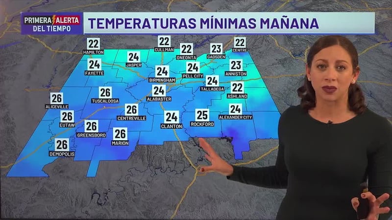 Primera Alerta del Tiempo: Lunes frío y ventoso